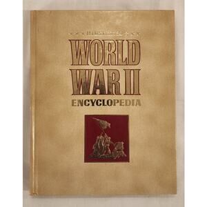Illustrated World War II Encyclopedia Hardcover Eddy Bauer 1978 History Book